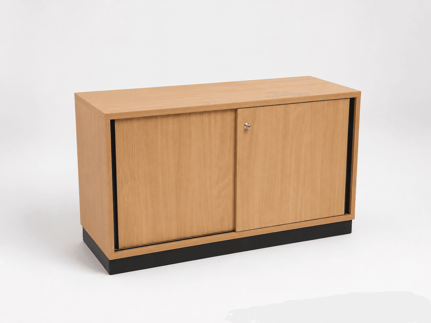 Blaha Ordnerschrank Schiebetür Buche 1200 × 420 × 725
