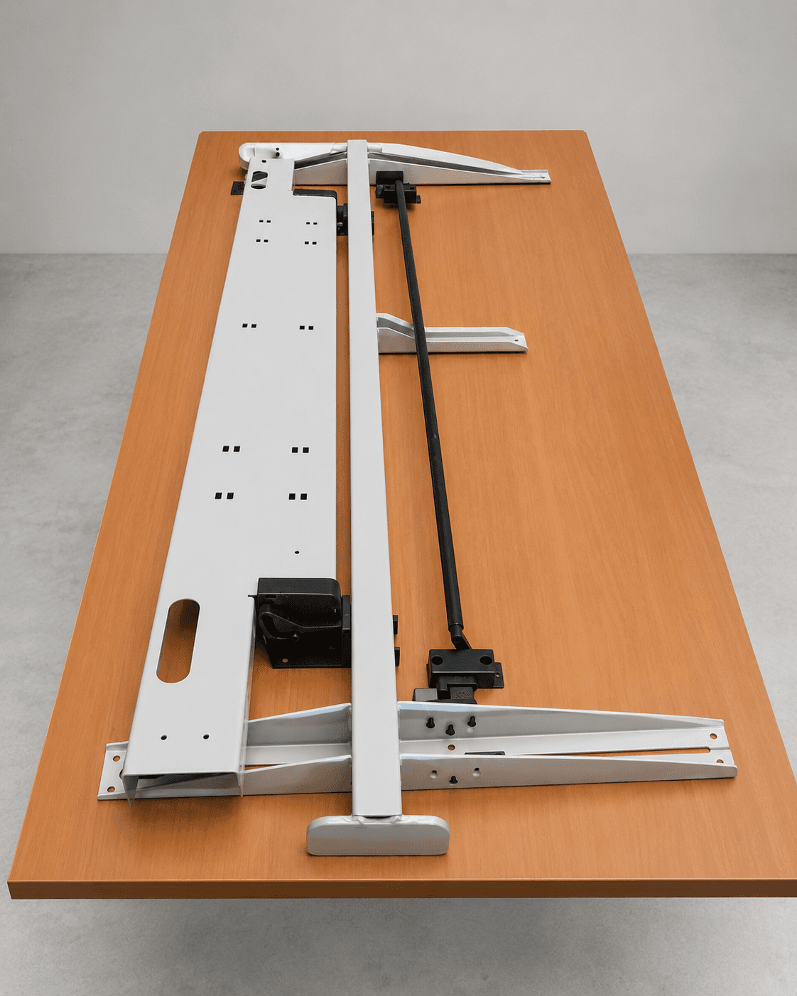 Steelcase Schreibtisch mechanisch höhenverstellbar Ahorn 1800 × 900 × 755
